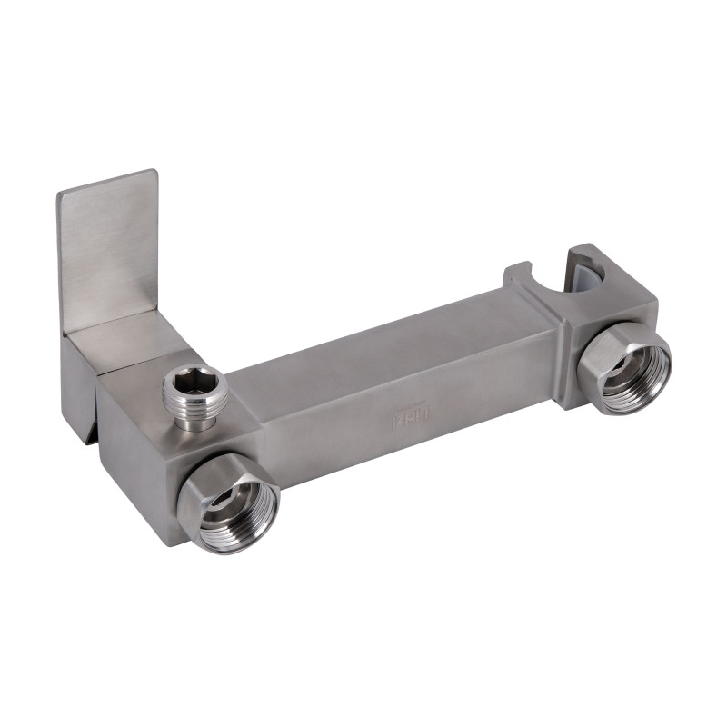 Lidz Набір для гігієнічного душу Kubis 110 Nickel LDKUB110NKS46103 прямокутний