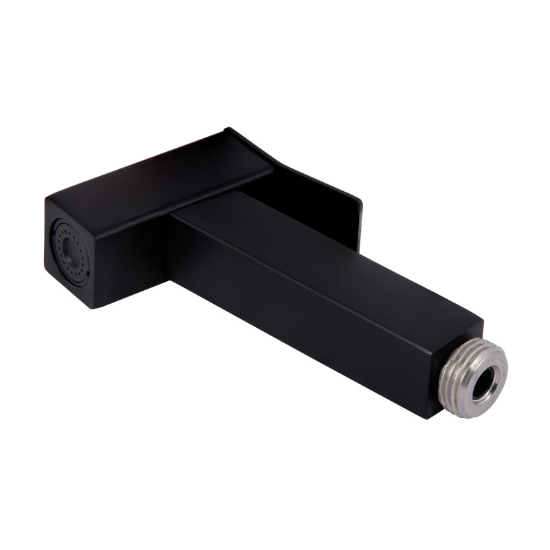 Lidz Набір для гігієнічного душу Kubis 110 Black LDKUB110BLA46104 прямокутний