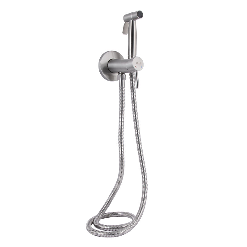 Lidz Набір для гігієнічного душу Aria 111 Nickel LDARI111NKS46105 округлий