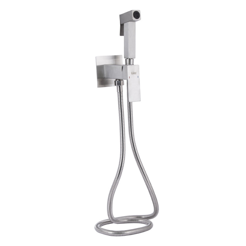 Lidz Набір для гігієнічного душу Kubis 111 Nickel LDKUB111NKS46106 прямокутний