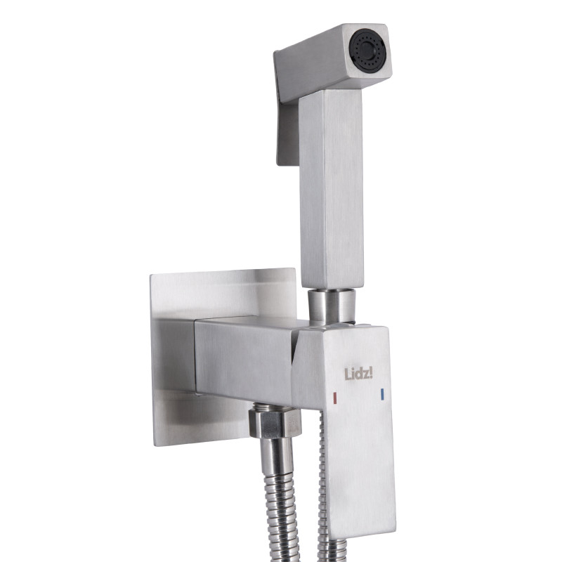 Lidz Набір для гігієнічного душу Kubis 111 Nickel LDKUB111NKS46106 прямокутний