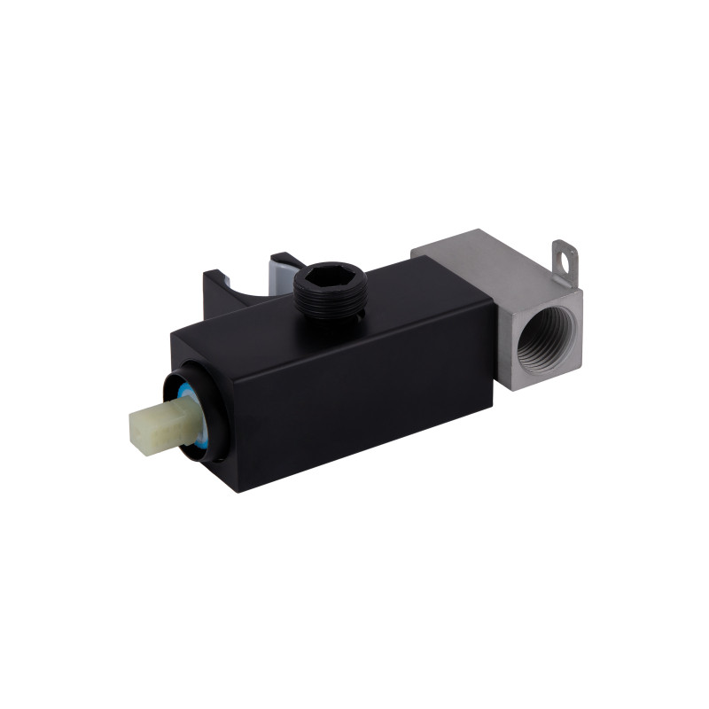 Lidz Набір для гігієнічного душу Kubis 111 Black LDKUB111BLA46108 прямокутний