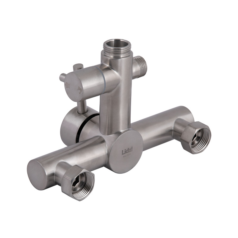 Lidz Душова система для душу Aria 1020 на два споживача (k35) LDARI1020NKS46114 Nickel