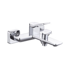 Qtap Змішувач для ванни Presto (з душовим гарнітуром) QTPRE259CRM45574 Chrome