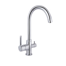 Qtap Змішувач для кухні Grand з підключенням для питної води QTGRA362CRM45667 Chrome
