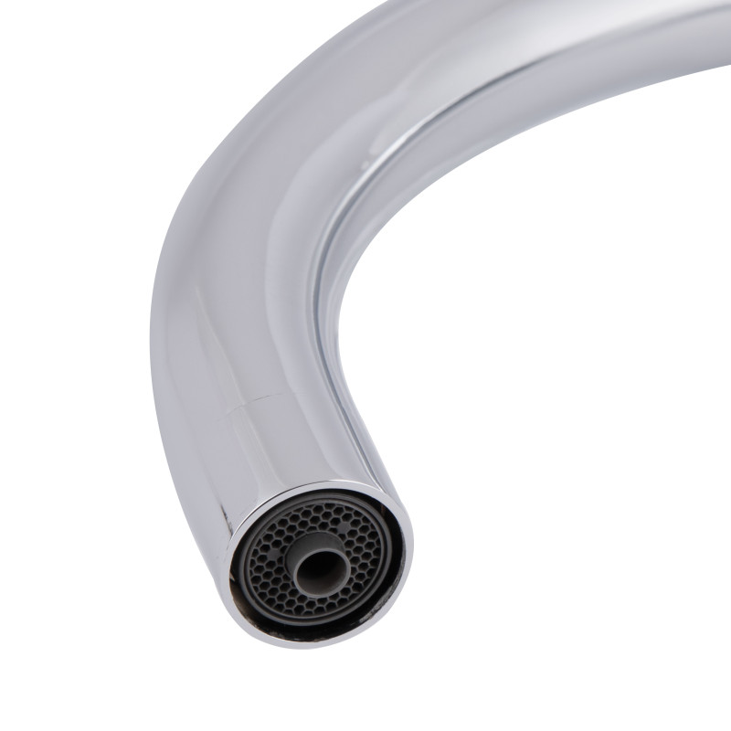 Qtap Змішувач для кухні Grand з підключенням для питної води QTGRA362CRW45668 Chrome/White