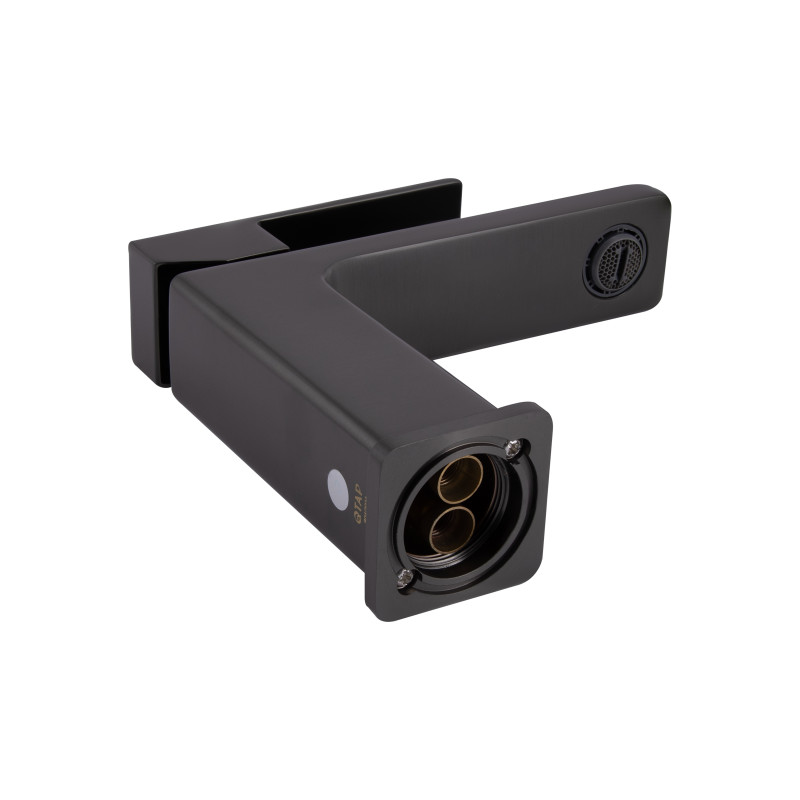 Qtap Змішувач для раковини Gemini QTGEM270GMB45676 Gunmetal Black PVD