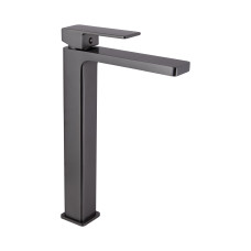 Qtap Змішувач для раковини Gemini високий QTGEM269GMB45680 Gunmetal Black PVD