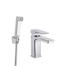 Qtap Змішувач для раковини Gemini (з гігієнічним душем) QTGEM272CRM45689 Chrome