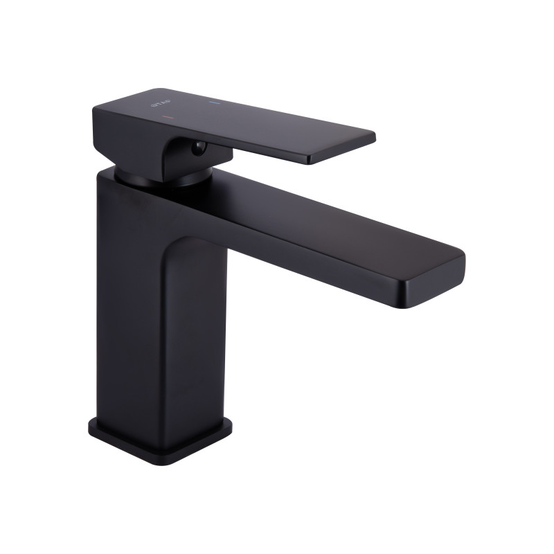 Qtap Змішувач для раковини Gemini (з гігієнічним душем) QTGEM272BLM45690 Black Matt