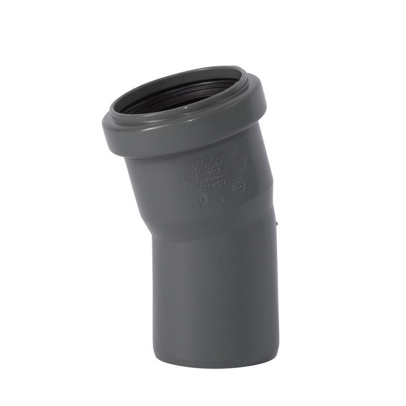 Ostendorf Отвод канализационный Dn 50 15° HT-Safe (172100)