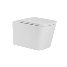 Qtap Унітаз підлоговий Tern безбачковий Ultra Quiet безобідковий безобідковий з сидінням Soft-close WHITE QT17223303AW