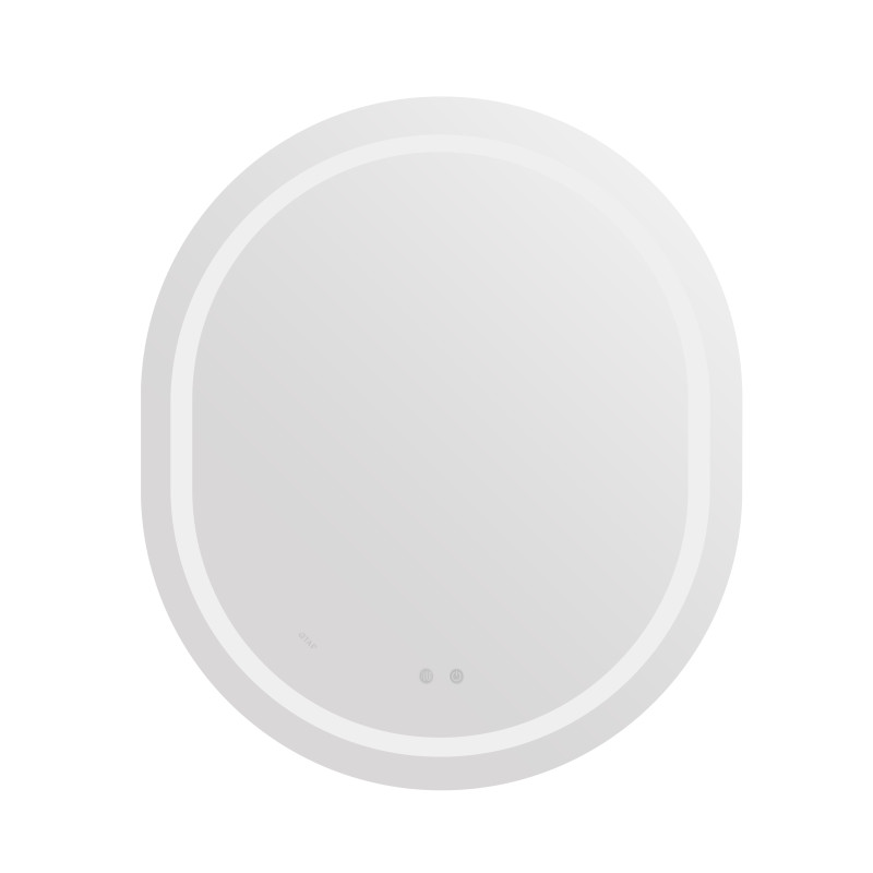 Qtap Дзеркало Gemini 800х700 з LED-підсвічуванням Touch, з антизапотіванням, з димером, рег. темп. кольору (3000-6500K) Reverse QT2578R8070