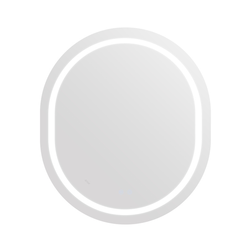 Qtap Дзеркало Gemini 800х700 з LED-підсвічуванням Touch, з антизапотіванням, з димером, рег. темп. кольору (3000-6500K) Reverse QT2578R8070
