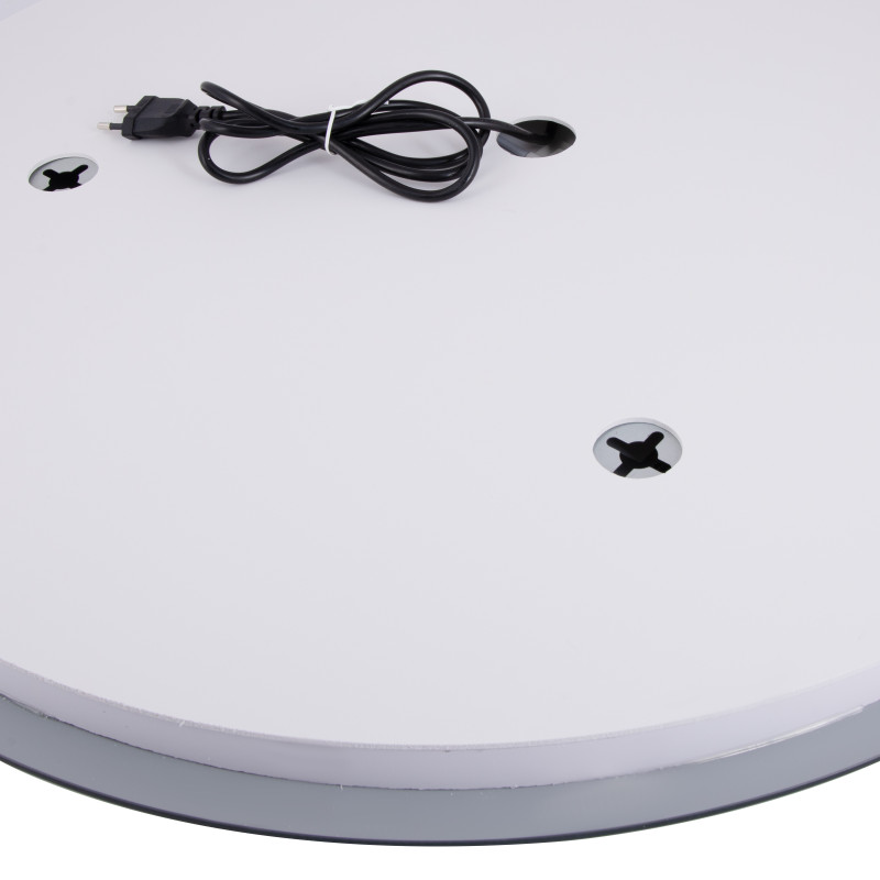 Qtap Дзеркало Gemini 800х700 з LED-підсвічуванням Touch, з антизапотіванням, з димером, рег. темп. кольору (3000-6500K) Reverse QT2578R8070