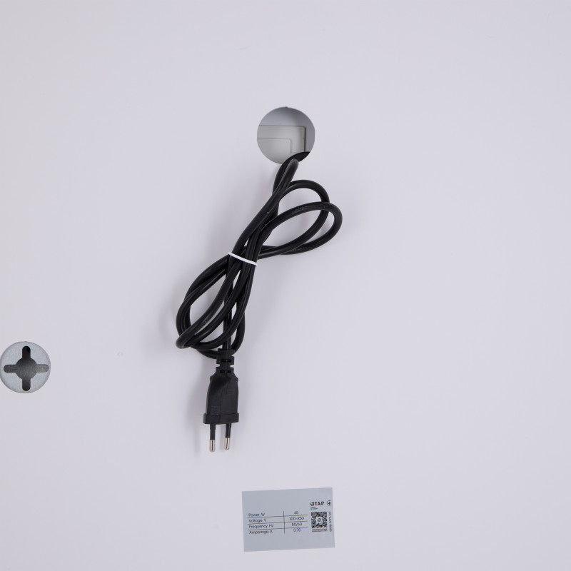Qtap Дзеркало Gemini 800х700 з LED-підсвічуванням Touch, з антизапотіванням, з димером, рег. темп. кольору (3000-6500K) Reverse QT2578R8070