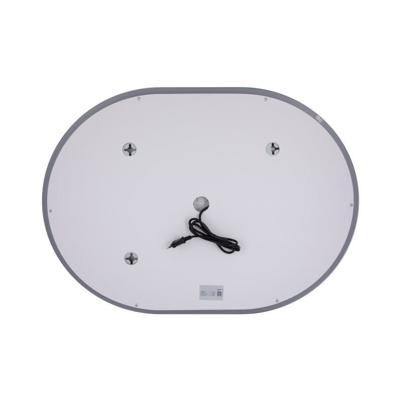 Qtap Дзеркало Gemini 600х800 з LED-підсвічуванням Touch, з антизапотіванням, з димером, рег. темп. кольору (3000-6500K) Reverse QT2578R6080