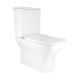 Qtap Унітаз підлоговий Aries Rimless безобідковий з сидінням Soft-close WHITE QT03228302W