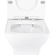Qtap Унітаз підлоговий Aries Rimless безобідковий з сидінням Soft-close WHITE QT03228302W