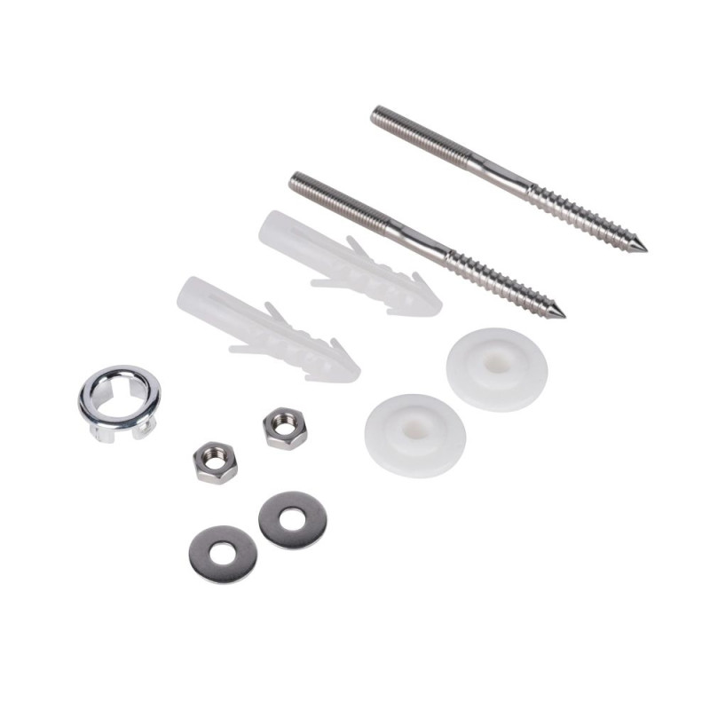 Qtap Комплект Leo N: Раковина підвісна угловая овальна 380x360x130 мм WHITE + Донний клапан PU02O