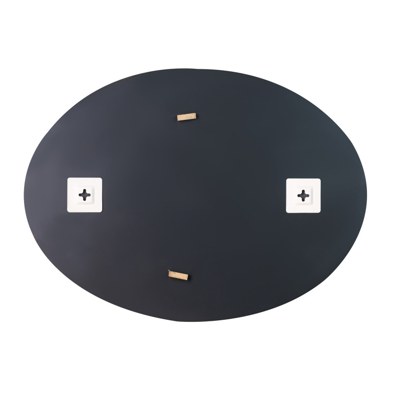 Lidz Дзеркало Latwa 140.07.11 (1) 650х800 настінне овальне з декором LD78LA6580