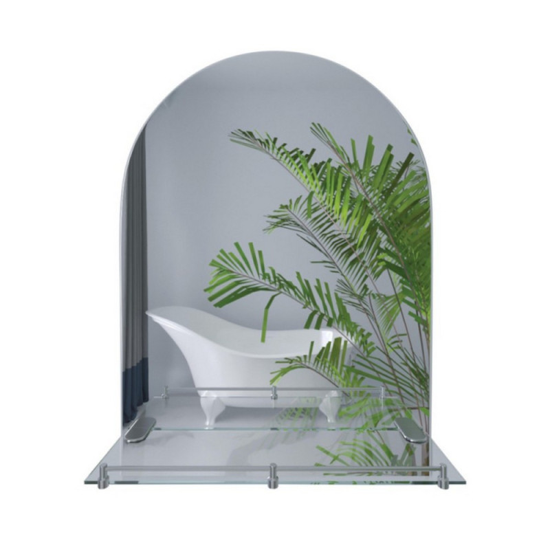 Lidz Дзеркало Tani 140.07.03 (1) 700х900х110 настінне з поличкою прямокутне з дугоподібним верхом LD78TA7090