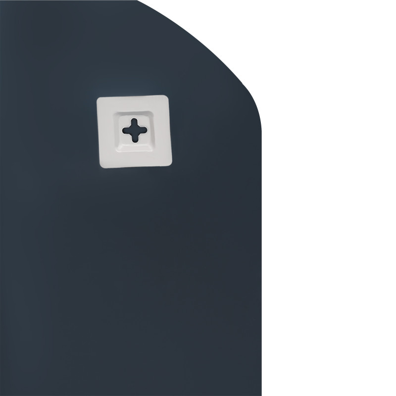 Lidz Дзеркало Tani 140.07.03 (1) 700х900х110 настінне з поличкою прямокутне з дугоподібним верхом LD78TA7090