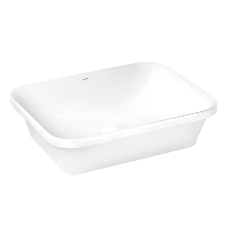 Qtap Раковина Scorpio 610х380х150 White QT1411K491WN