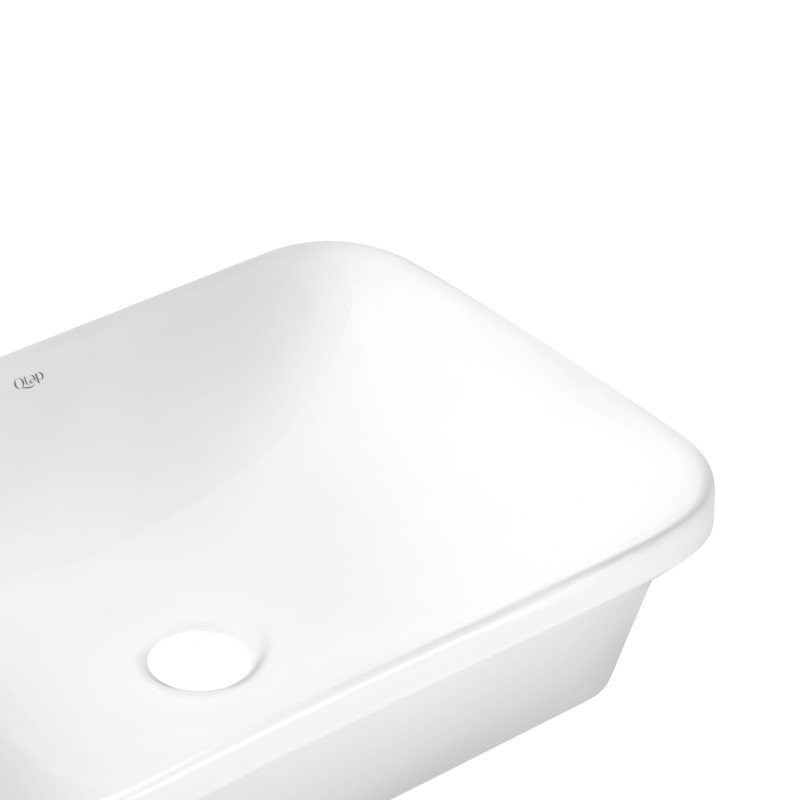 Qtap Раковина Scorpio 610х380х150 White QT1411K491WN