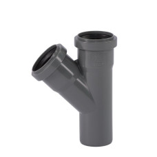 Ostendorf Тройник канализационный Dn 50/50 45° HT-Safe (172200)