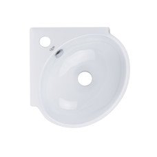 Qtap Раковина Leo 390x365x130 White QT11115010WN