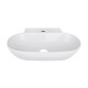 Qtap Раковина Cardinal 565х400х130 White QT0411K177WN