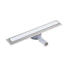 Qtap Трап із нержавіючої сталі Scorpio Tile700 лінійний із сухим затвором під плитку