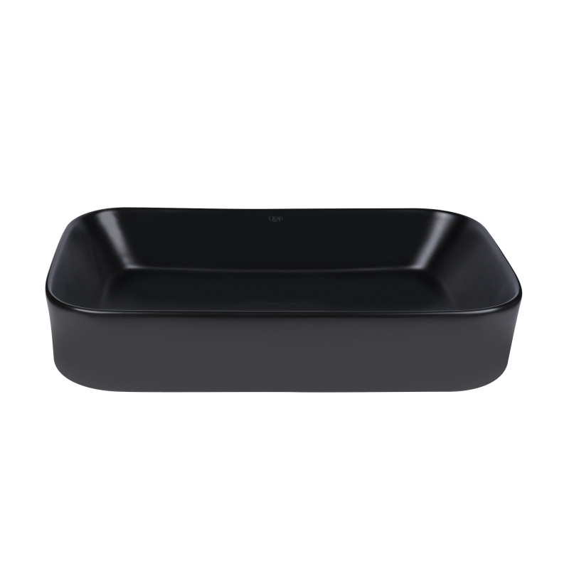 Qtap Раковина-чаша Scorpio 550х390х120 Matt black QT14112243MBN