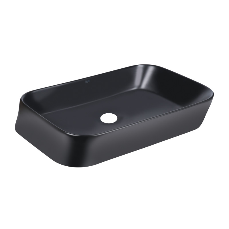 Qtap Раковина-чаша Scorpio 550х390х120 Matt black QT14112243MBN