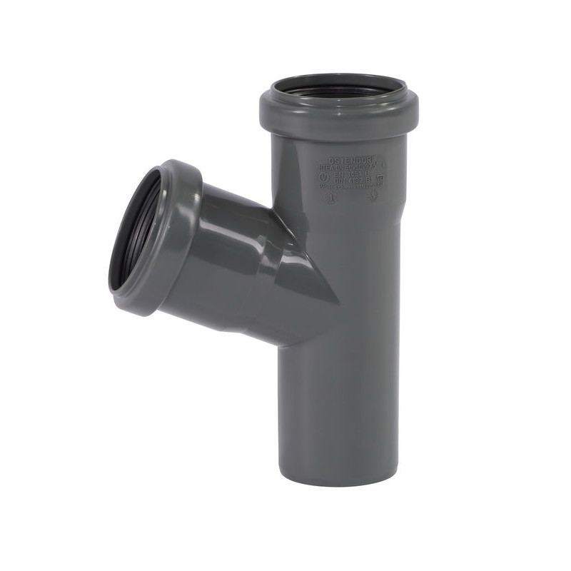 Ostendorf Тройник канализационный Dn 50/50 67° HT-Safe (172300)