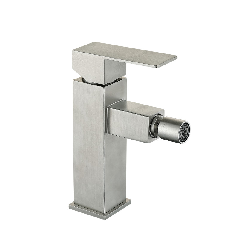 Lidz Змішувач для біде Kubis 001AF (k35) LDKUB001AFNKS46097 Nickel