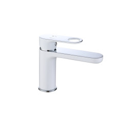 Qtap Змішувач для раковини Jay QTJAY270CRW45551 Chrome/White