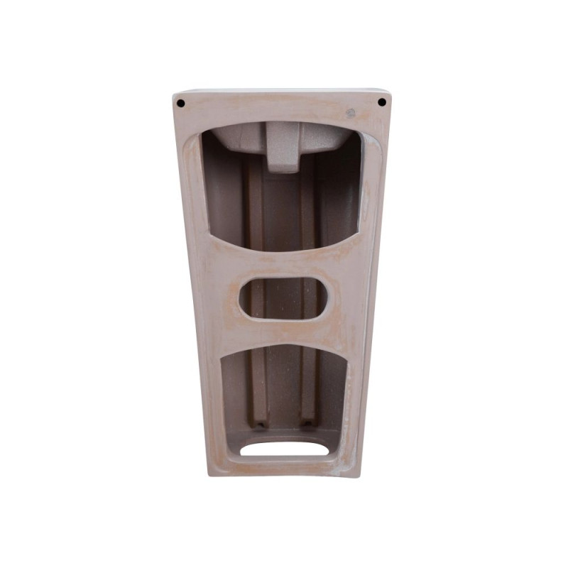 Qtap Комплект Tern: Раковина напольна моноблок 440х380х830 мм White + Донний клапан PU02O