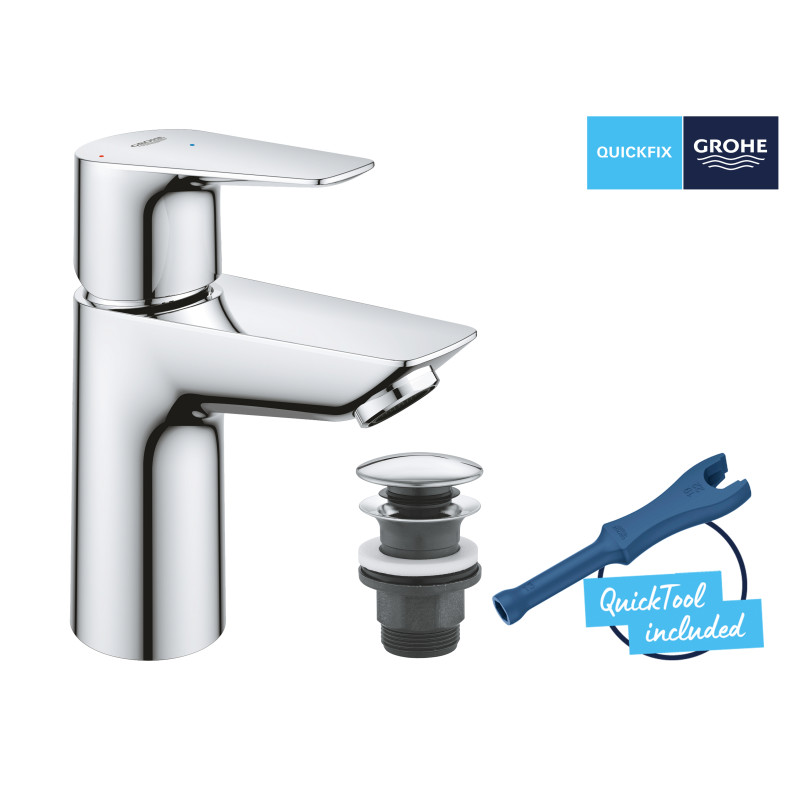 Grohe QuickFix StartEdge Одноважільний змішувач для раковини S-Size (23900001)