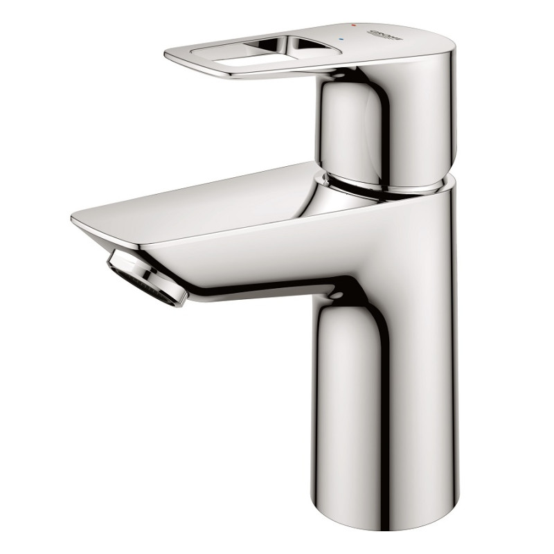 Grohe BauLoop New Одноважільний змішувач для раковини S-Size + нажимний донний клапан (23883001)