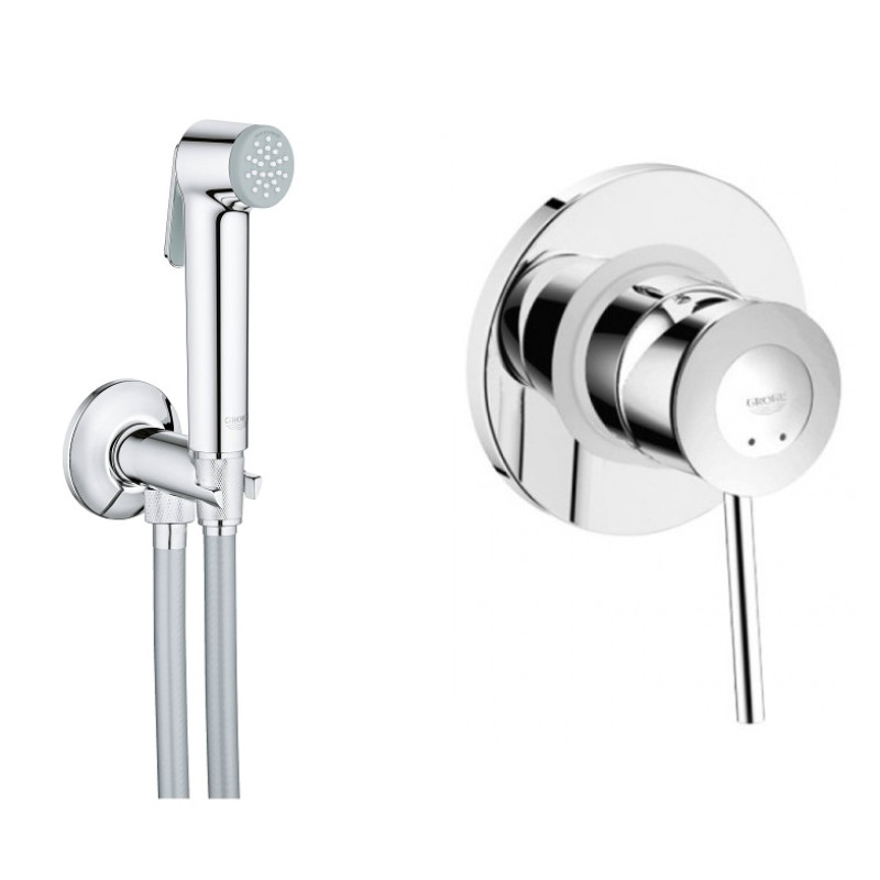 Grohe BauClassic Набір 2 в 1 для туалету (UA2904800S)