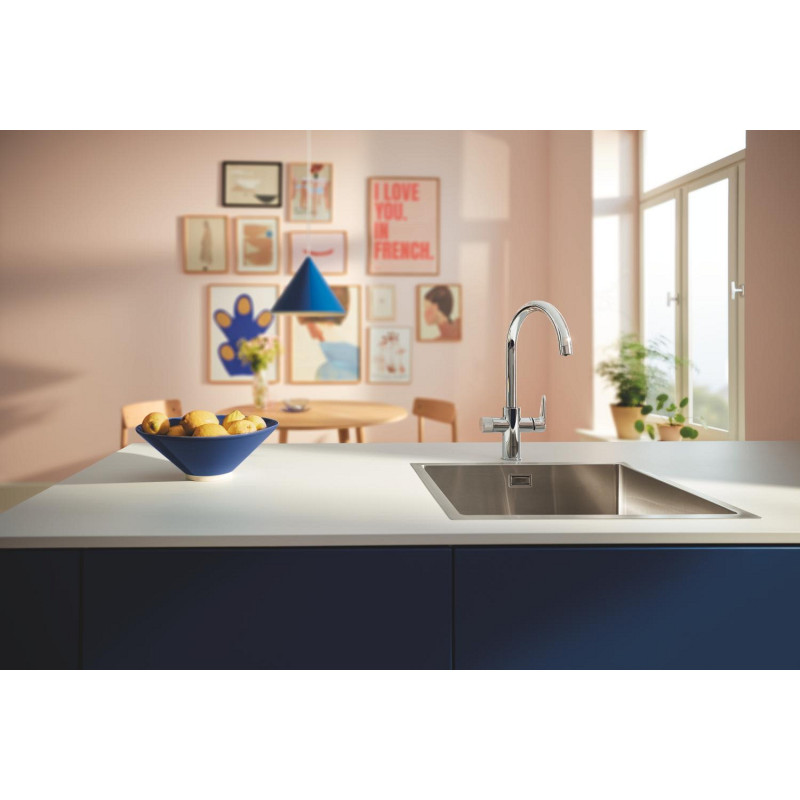 Grohe Blue Pure StartCurve Смеситель для кухни для подачи технической и фильтрованной воды (30592000)