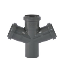 Ostendorf Крестовина канализационная Dn 50/50/50 67° HT-Safe (172900)