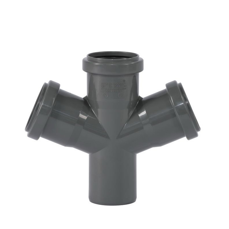 Ostendorf Крестовина канализационная Dn 50/50/50 67° HT-Safe (172900)
