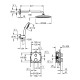 Grohe Quickfix Precision Душова система прихованого монтажу з Vitalio Start 250 (348832430)
