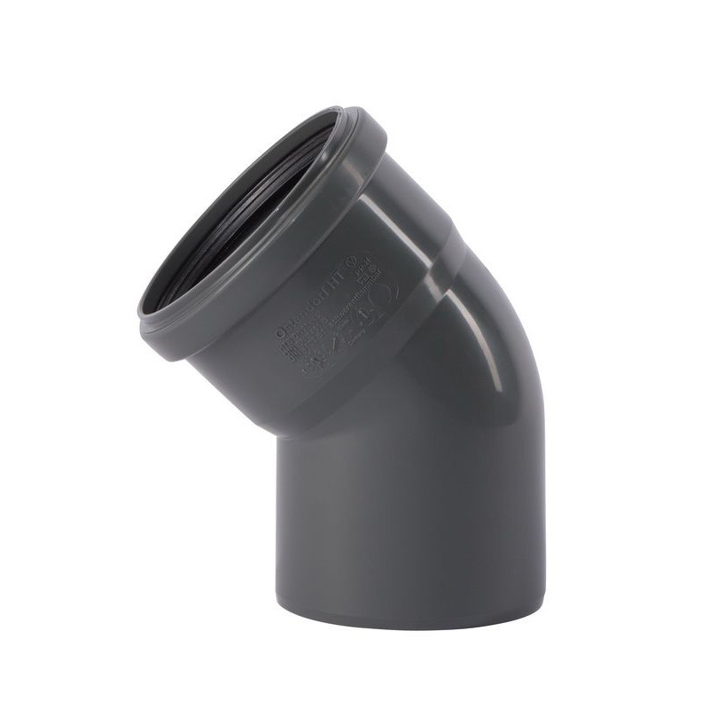 Ostendorf Отвод канализационный Dn 90 45° HT-Safe (174120)