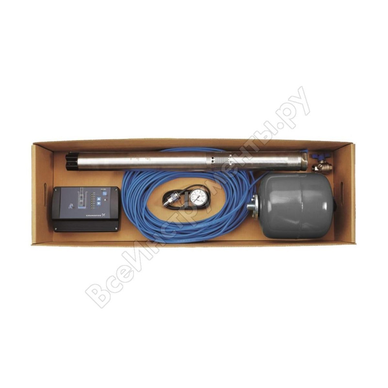 GRUNDFOS Скважинный насос SQE 2-55 комплект + 40 м (96524505)