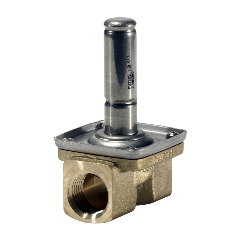 Danfoss Електромагнітний клапан, EV220B, Функція: НВ, G, 1/2, 1.000 м³/год, FKM 032U1249