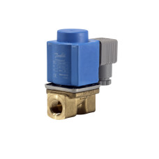 Danfoss Електромагнітний клапан, EV220B, Функція: НЗ, G, 3/8, 1.500 м³/год, NBR 032U151802